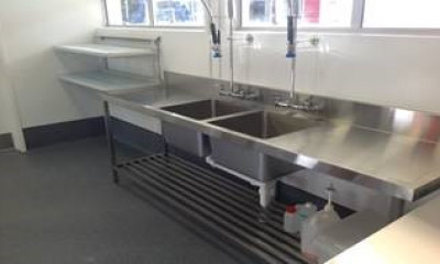 BA wash bench and sink